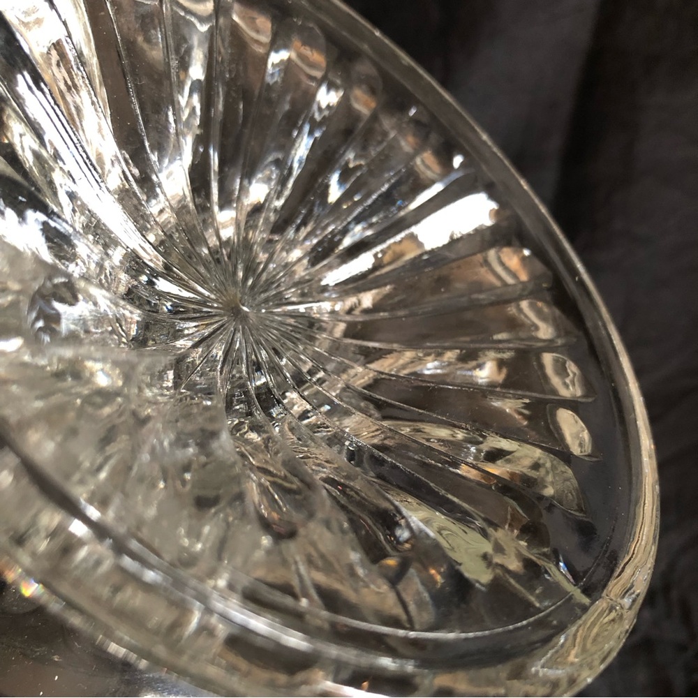 Vintage Anchor Hocking 8” Wexford Footed Centerpiece Accent Bowl - Picture 13 of 16